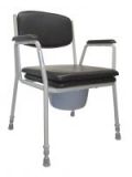 Behrend Toilettenstuhl TS 100 aus Metall mit Eimer